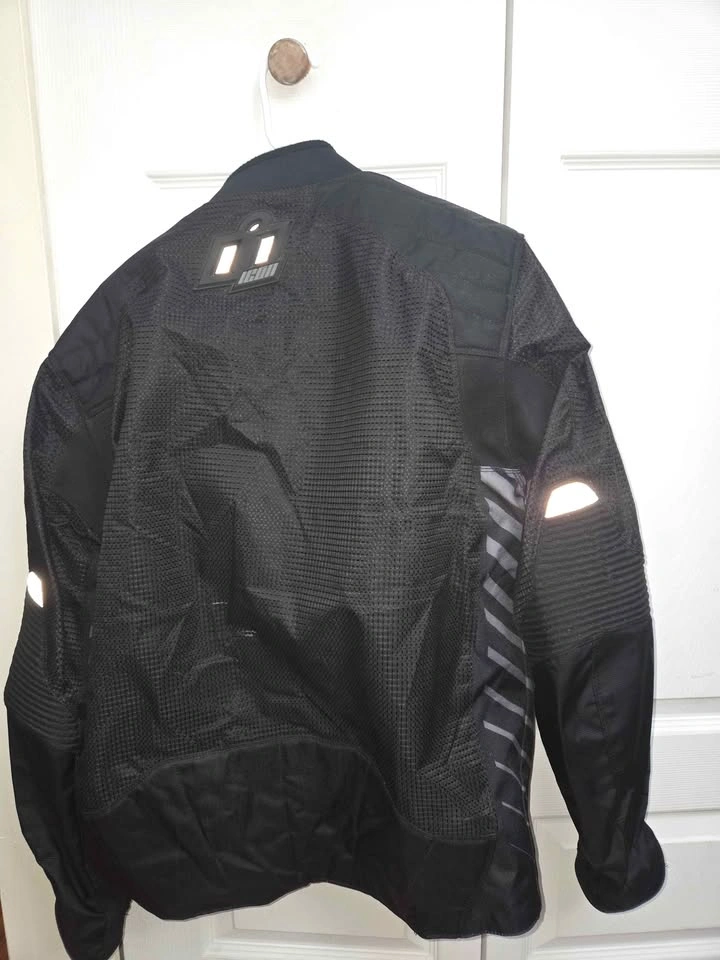 Icon Wireform Motorcycle Jacket - Size Large - photo 3