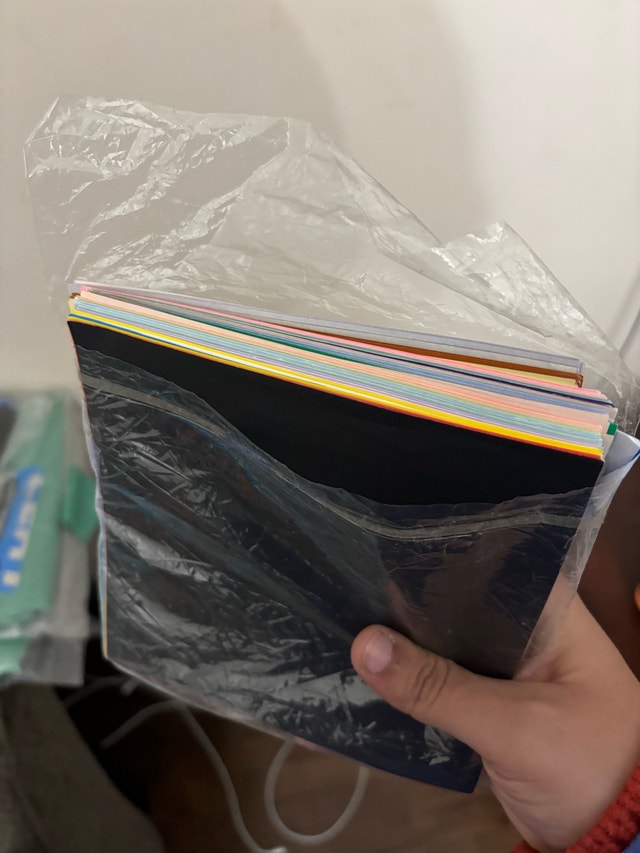 Assorted Multicoloured Craft Paper - origami