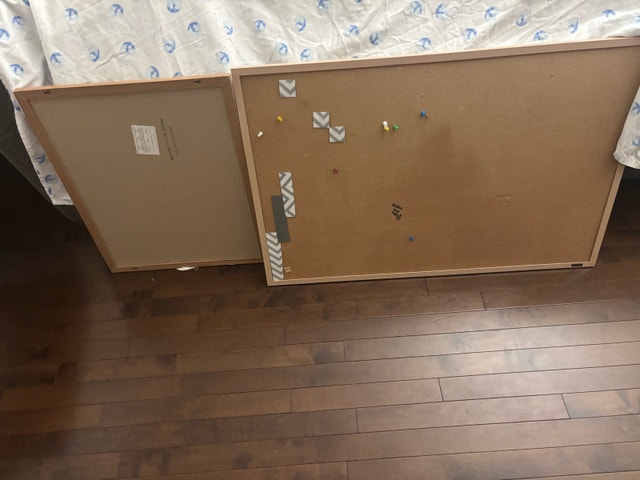 2 bulletin boards