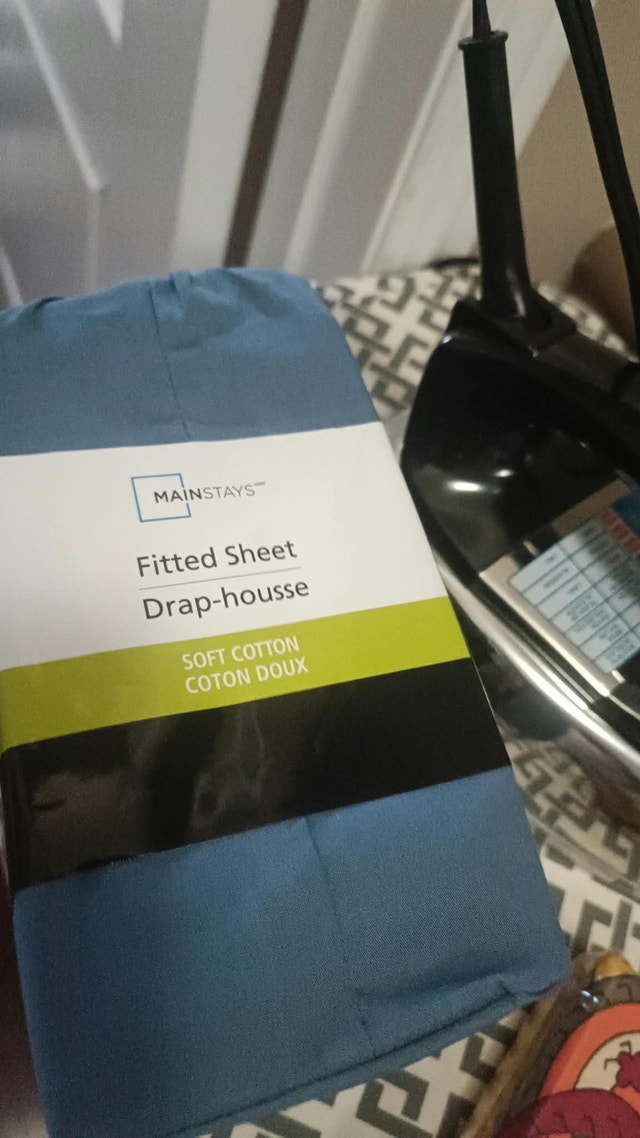 Mainstays Twin Fitted Sheet