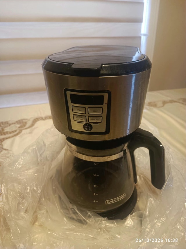 Black & Decker 12-Cup Programmable Coffee Maker