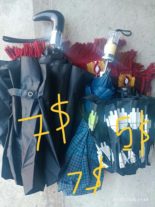 Assorted Portable Umbrellas