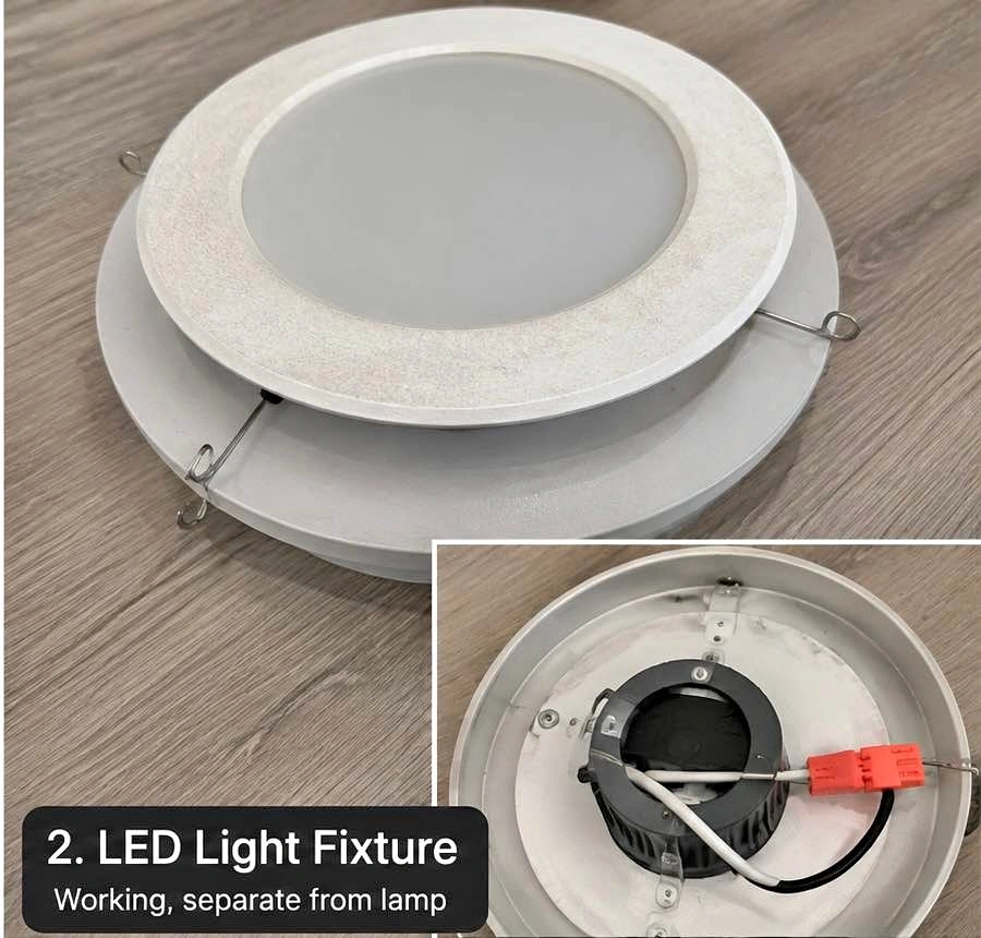 Round LED Light Fixture