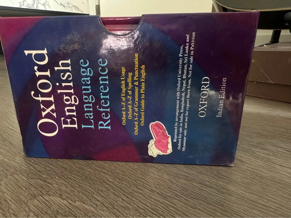 Oxford English Language Reference | 4-Book Boxed Set | Grammar & - photo 2