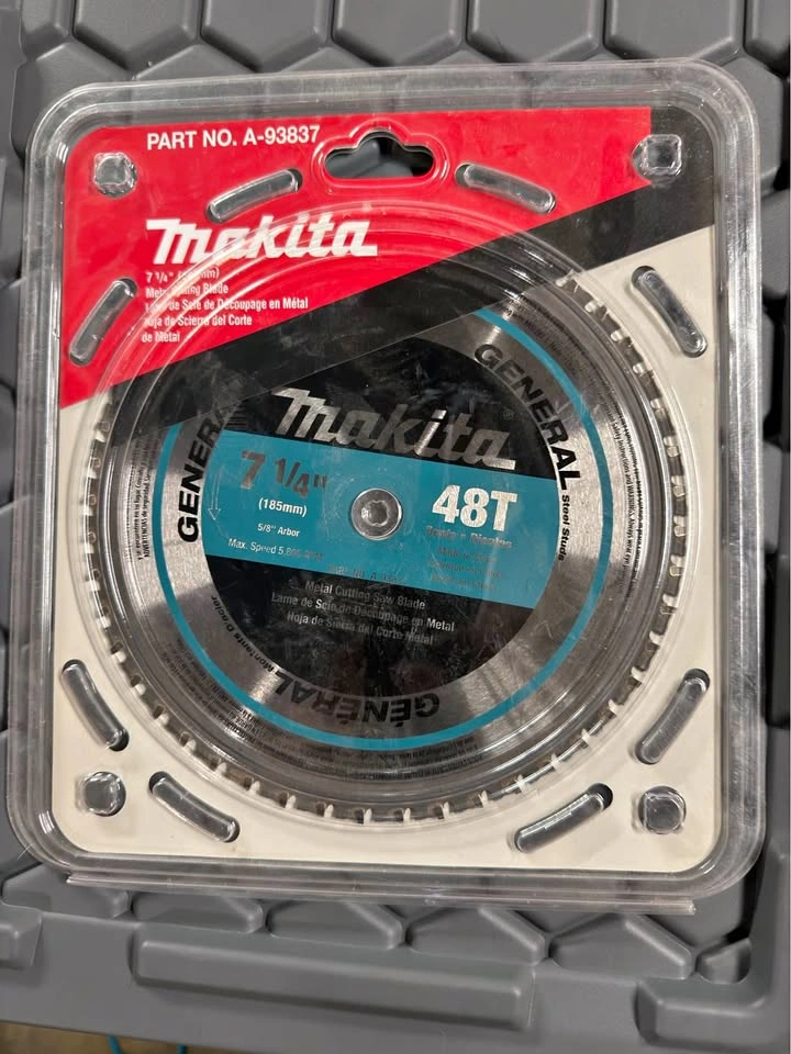 New Makita Metal Cutting Saw Blade (7 1/4”)