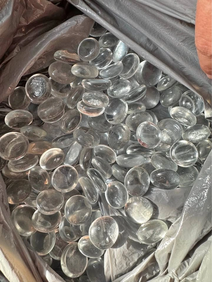 Clear Glass Gems Vase Filler