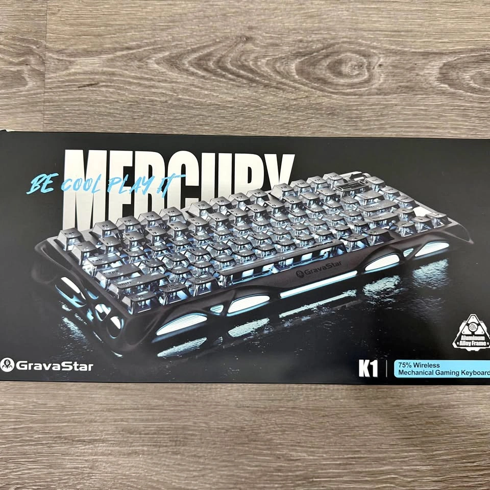BRAND NEW GravaStar Mercury K1 75% Wireless Mechanical Keyboard