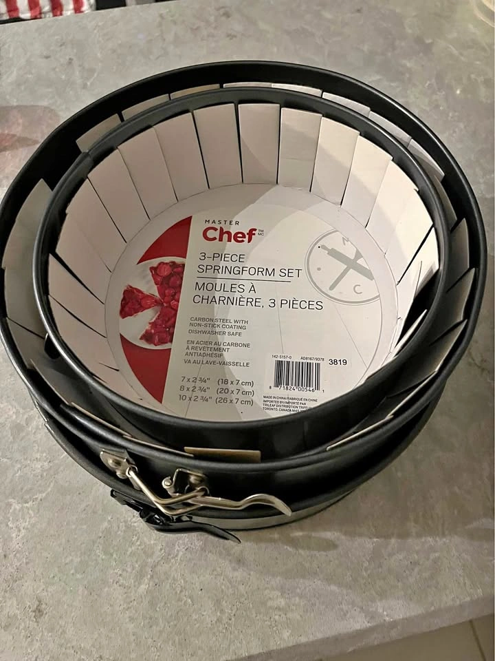 Master Chef 3-Piece Springform Set