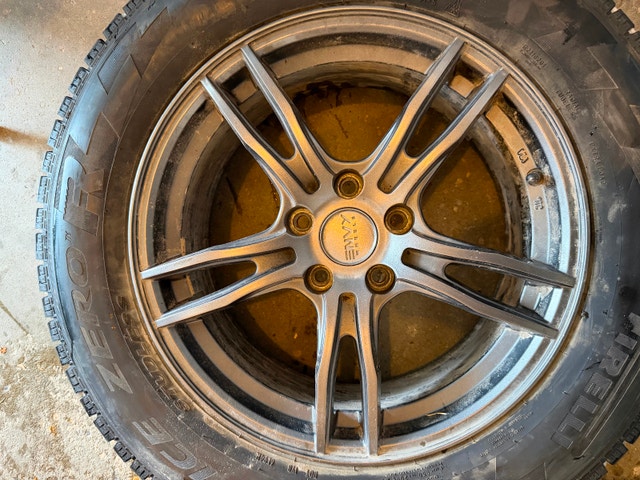 225/65/17 Pirelli Ice Zero F on alloy wheels with TPMS 8/32 - photo 5
