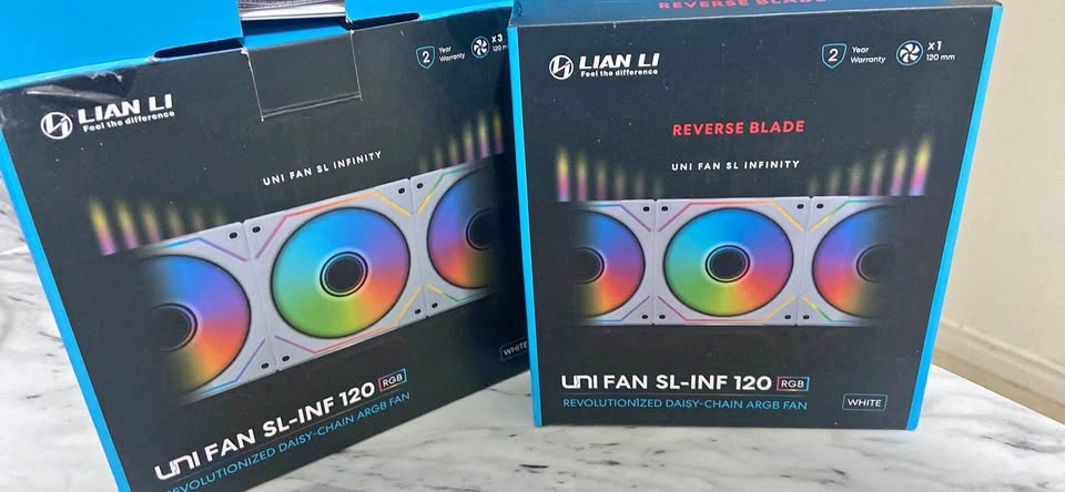 Lian Li Uni Fan SL-Infinity 120 RGB White