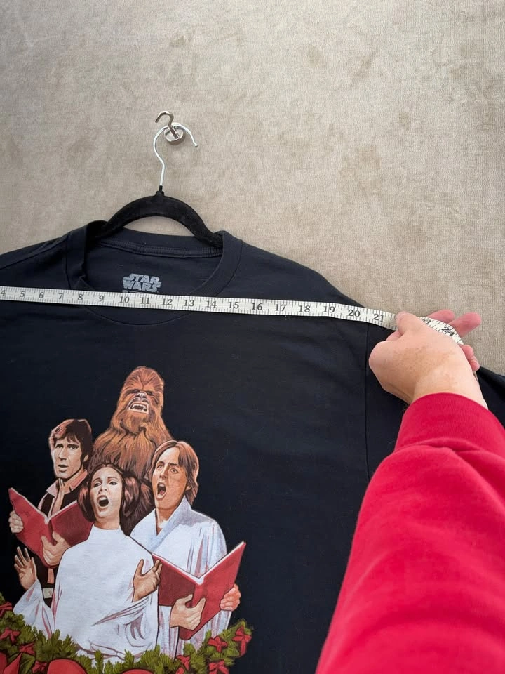 Star Wars Holiday Christmas Carolers Rebel Choir Tee - XL - photo 5