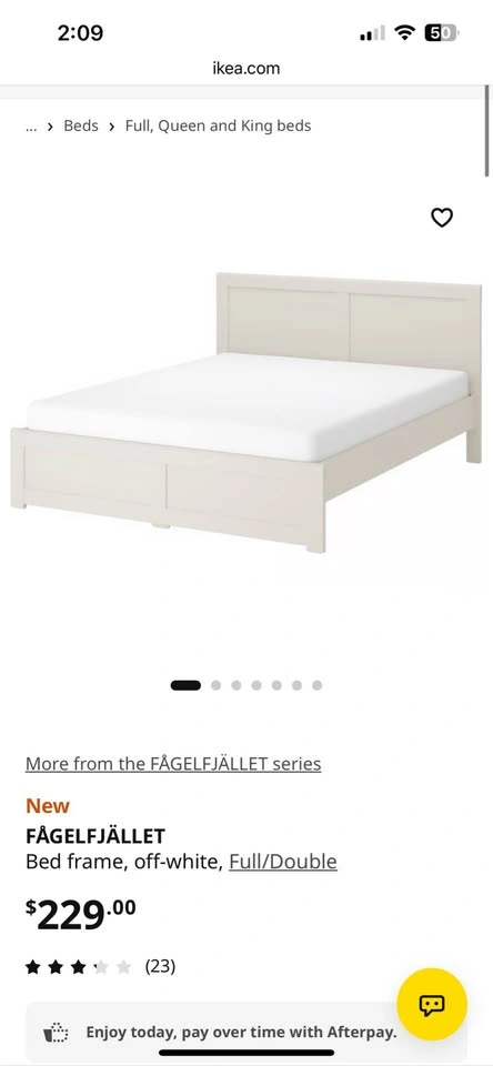 IKEA MALM double Bed Frame - photo 5