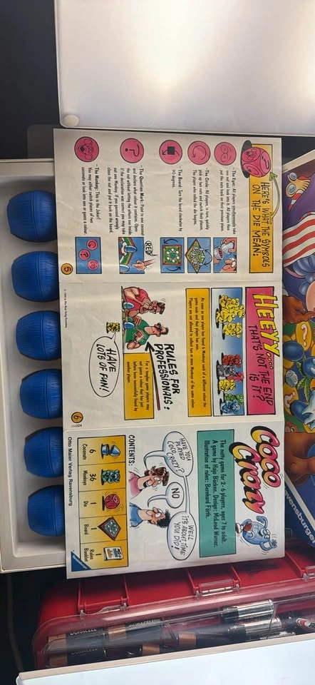 Vintage Ravensburger Coco Crazy Board Game (1992) - photo 4