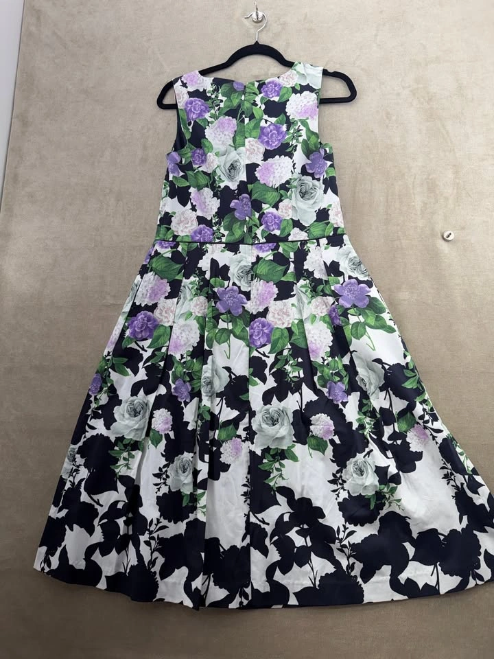 NWT Talbots x O, The Oprah Magazine Hydrangea Dress - Size 8 - photo 2