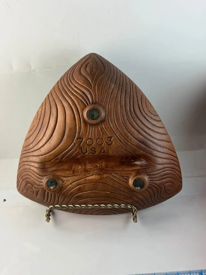 Vintage 1960s Mid-Century Modern California Pottery Ashtray - photo 4