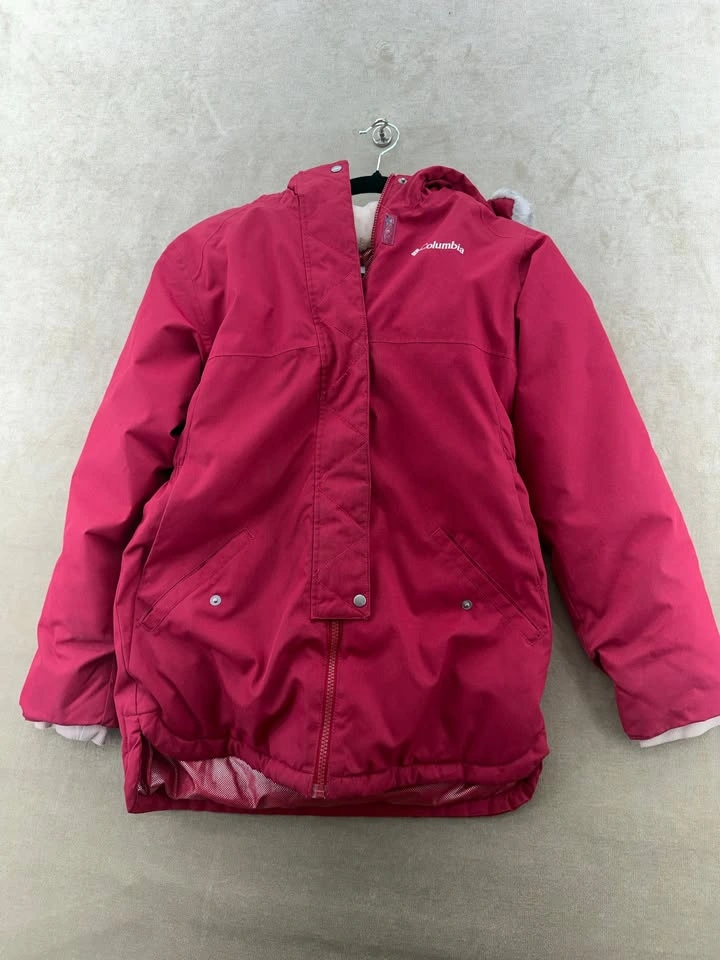 Columbia Girls Carson Pass Mid Jacket Parka Youth L (14/16)