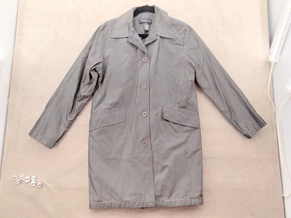 Vintage Club Monaco Collection Wool-Lined Mac Coat – Size S - photo 3