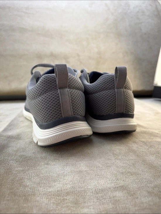 Skechers Men's Gray Mesh Athletic Sneakers - photo 4