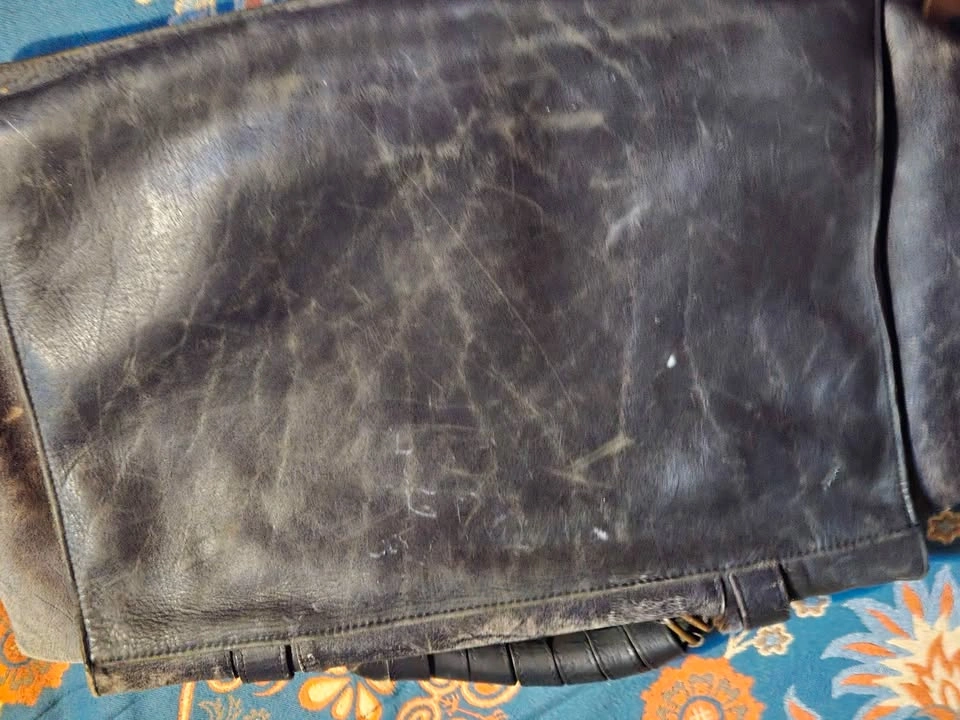 Black leather bag - photo 3