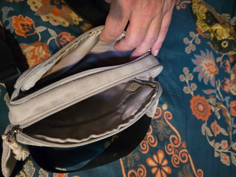 Handmade Cotton Crossbody Fanny Pack - photo 3