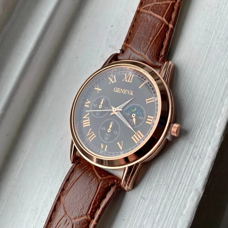 Men’s stylish quartz watch thumbnail