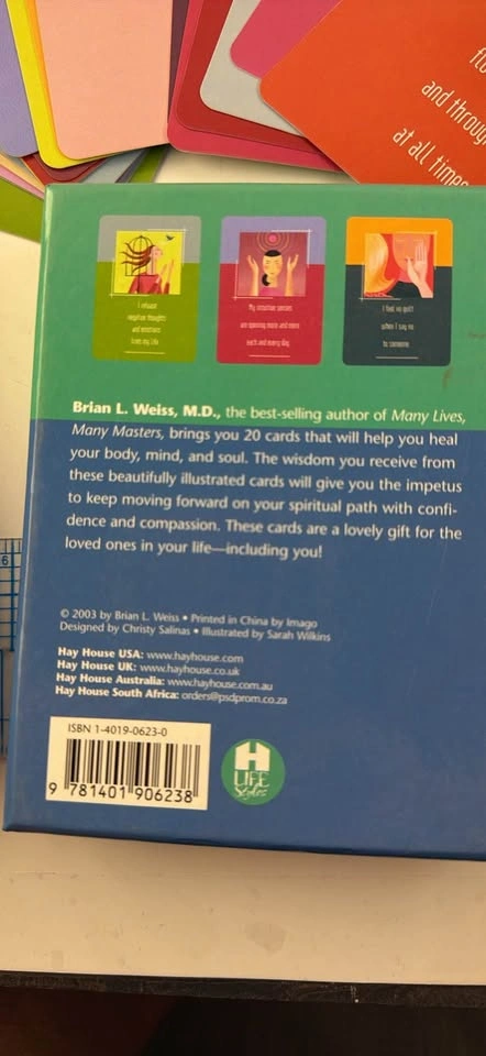 Vintage Pathway to Healing Cards by Brian L. Weiss, M.D. - photo 3