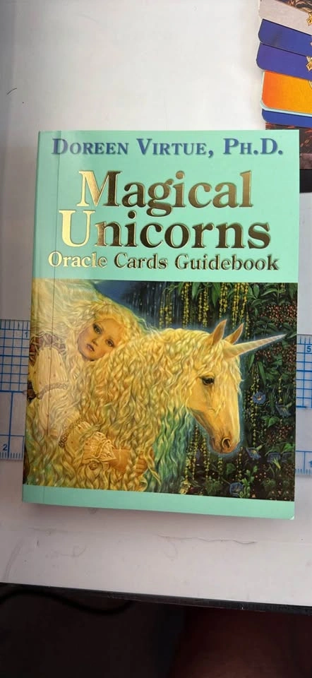🦄 RARE Out of Print: Magical Unicorns Oracle Cards (Complete Set - photo 2