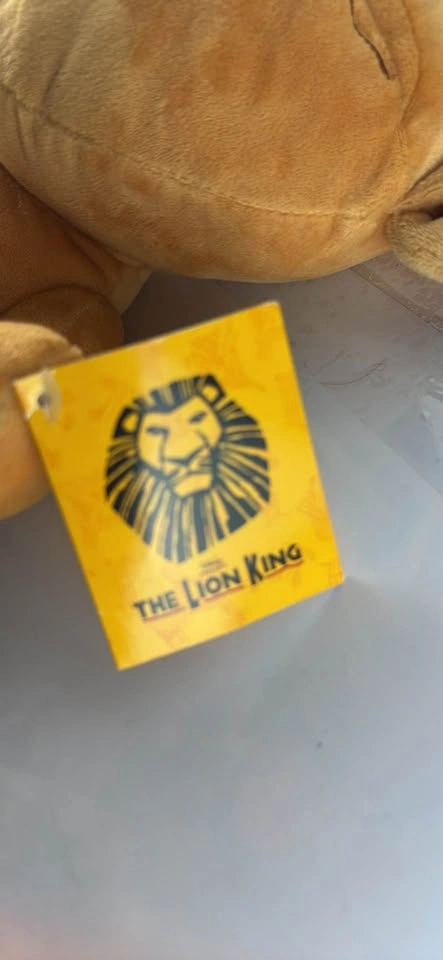 Disney Lion King Broadway Musical Baby Simba Jointed Plush Toy - photo 3