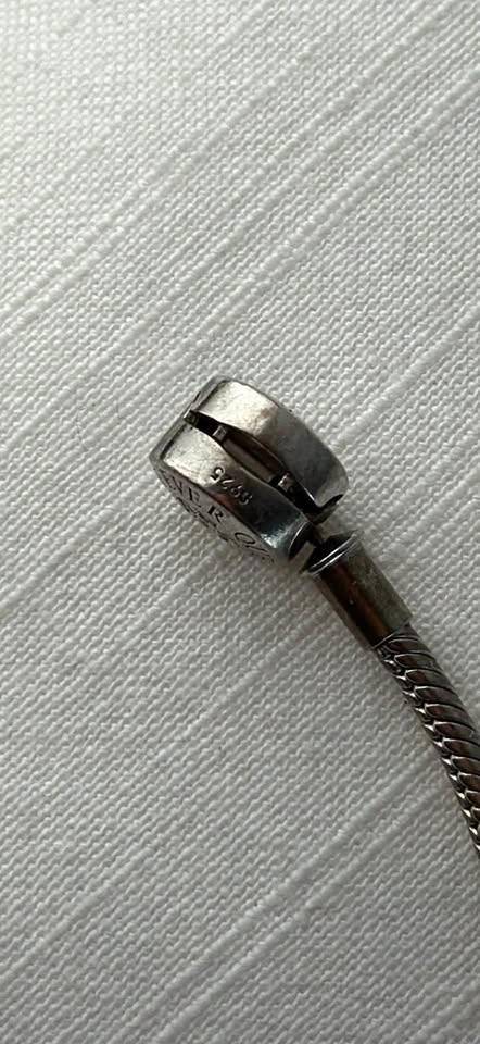 Genuine FOREVER QUEEN 925 Sterling Silver Charm Bracelet (7-Inch - photo 4