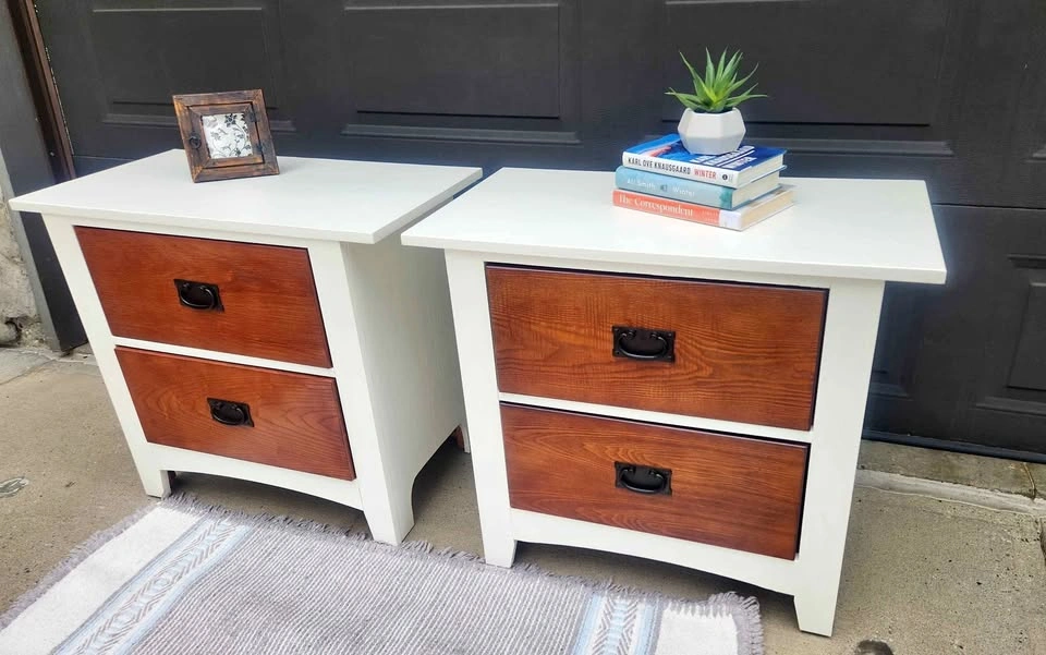 Mission Style Nightstand Set