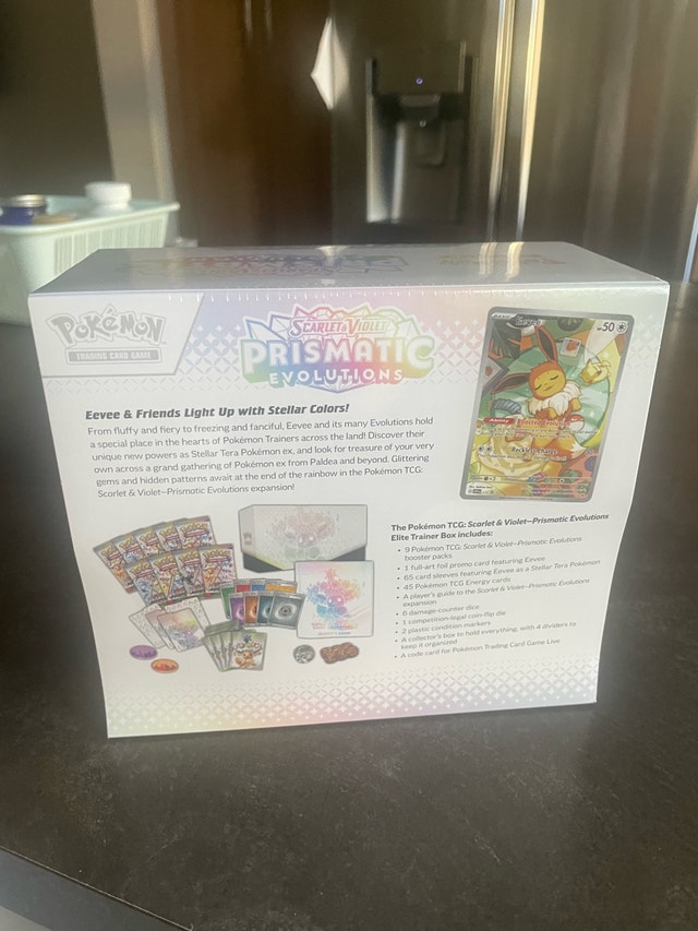 Prismatic Evolutions ETB Pokemon - photo 2