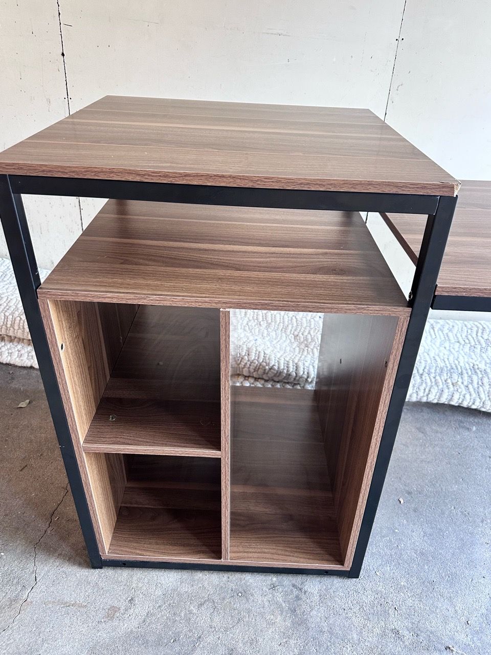 Large 6ft Modern Computer Desk with Shelves – Sturdy - photo 2