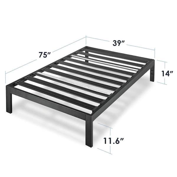 Sealy Frisco Medium Euro Pillow Twin Mattress and Bed Frame - photo 5