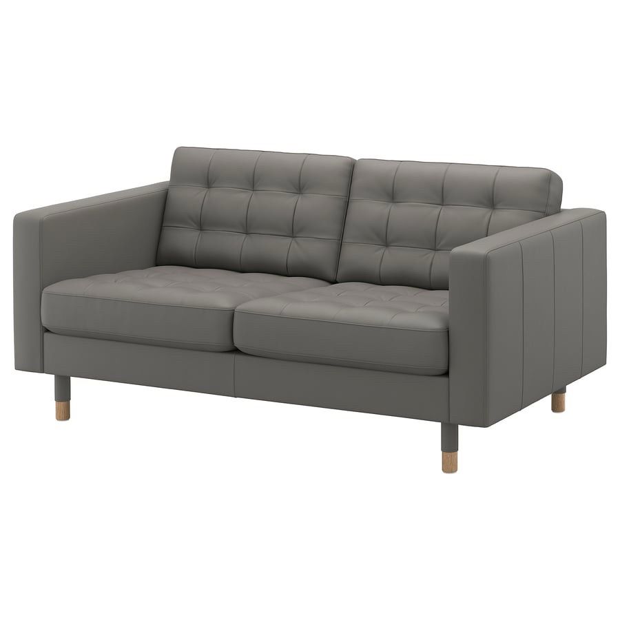 IKEA MORABO Leather Set – Loveseat, Armchair & Ottoman - photo 2