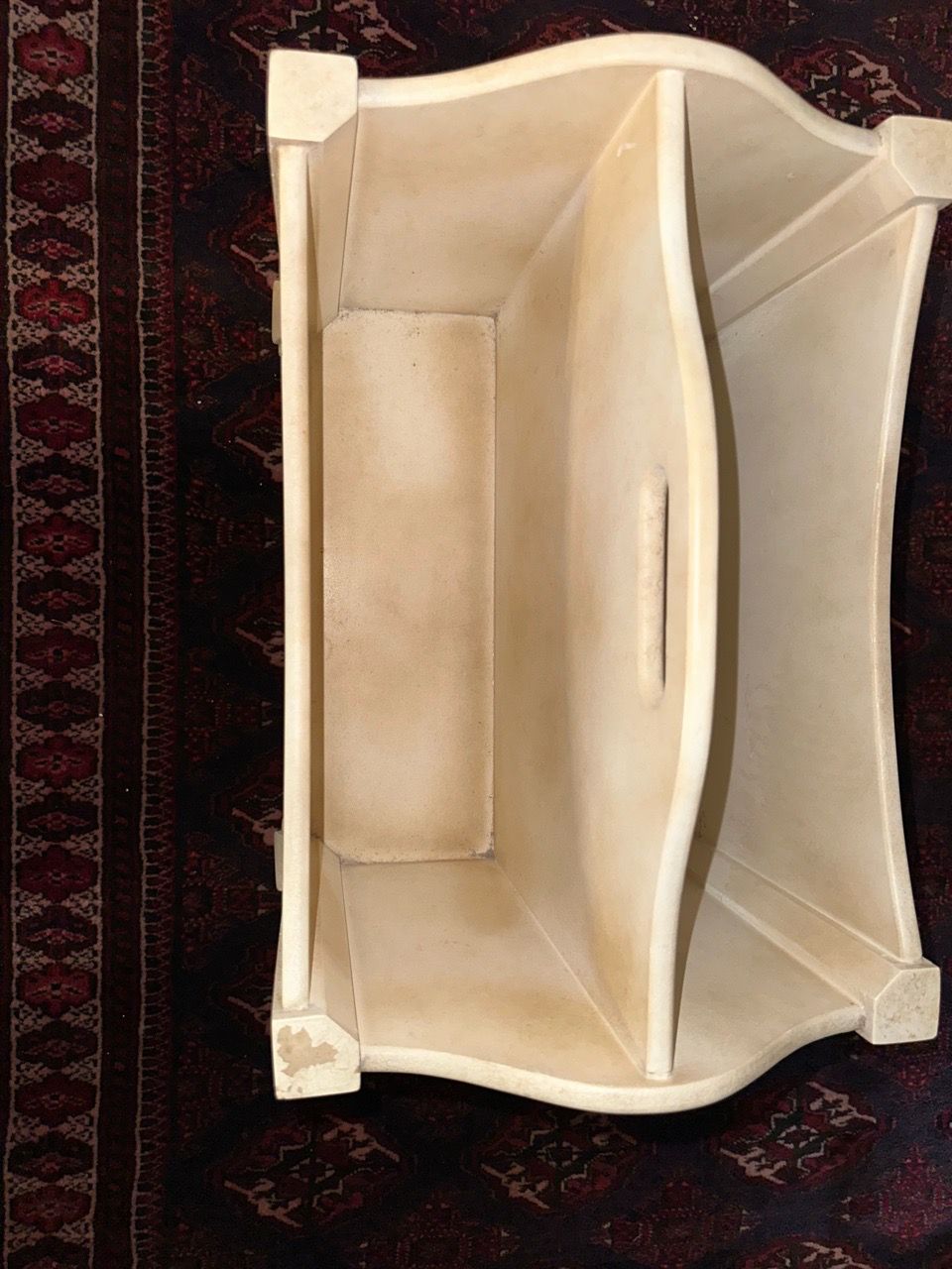 Vintage French Provincial Magazine Rack - photo 4