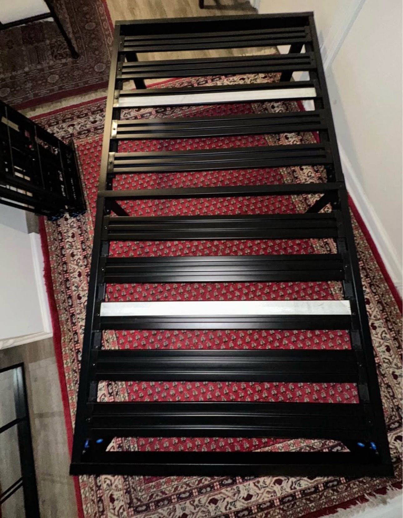 Metal twin platform-style bed frame - photo 2