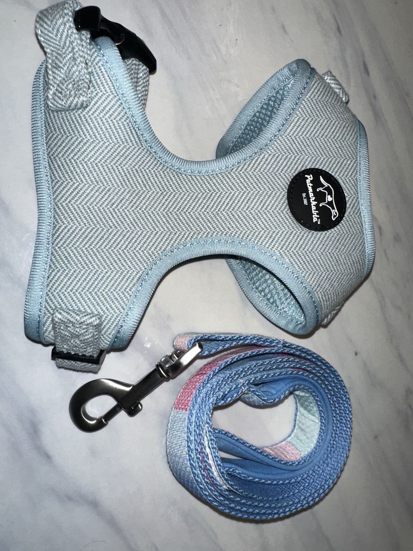 Dog leash and harness (XL, new without tags)