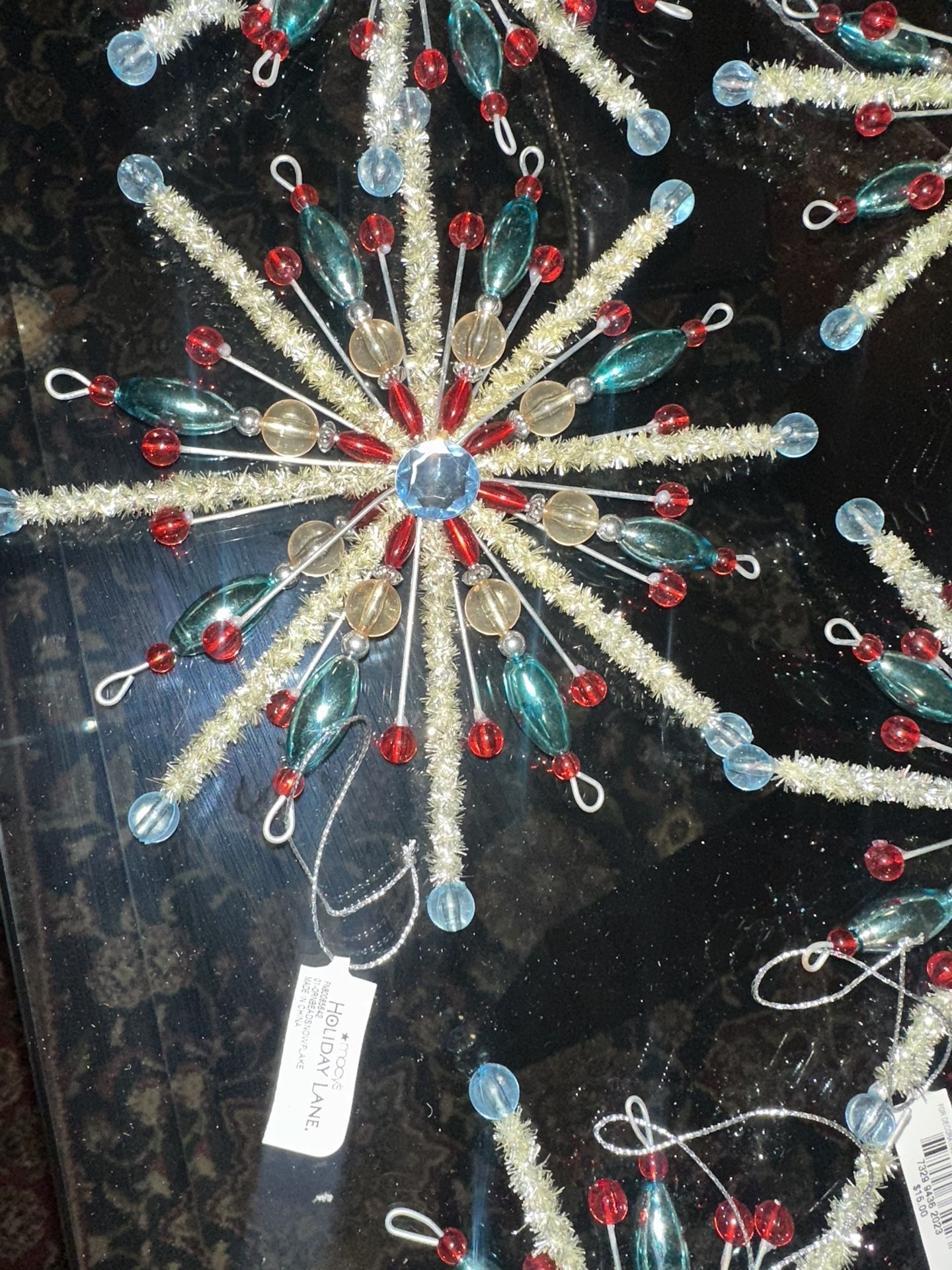 Lot Of 13 Christmas Ornaments From Macys - photo 2