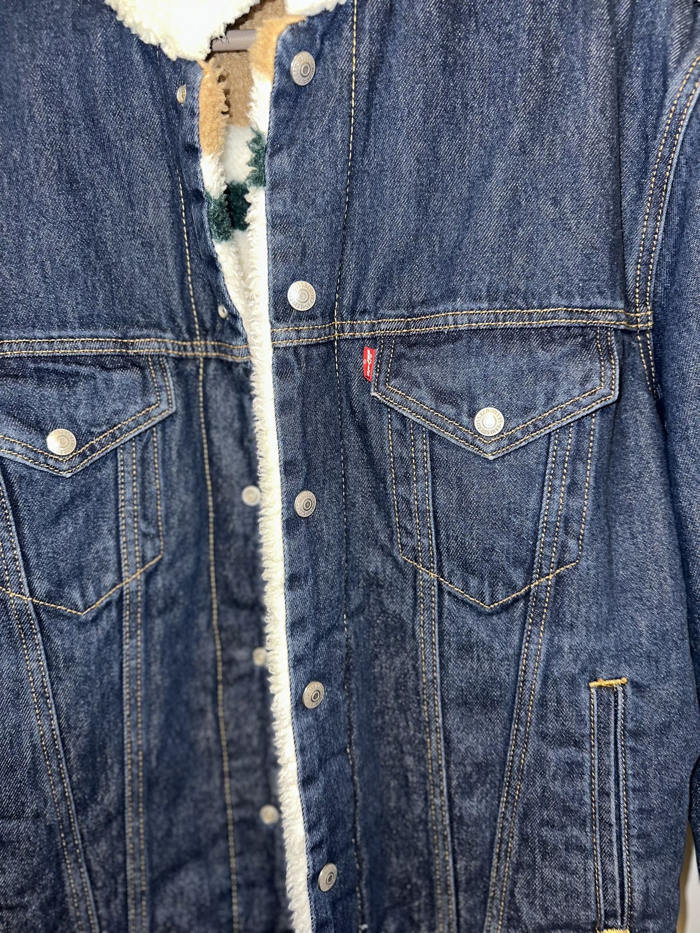 New With Tags Levi’s Reversible Sherpa Jacket S - photo 4