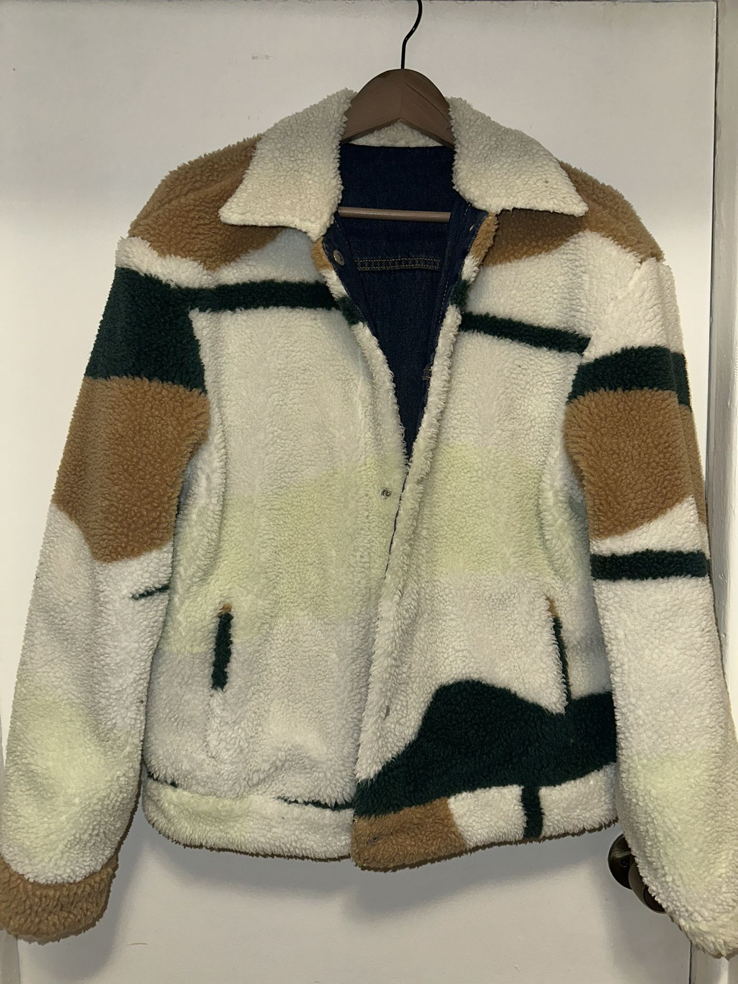 New With Tags Levi’s Reversible Sherpa Jacket S - photo 5