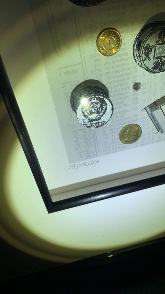Charles Fazzino Money Makes The World Go Round 3D Art - photo 5