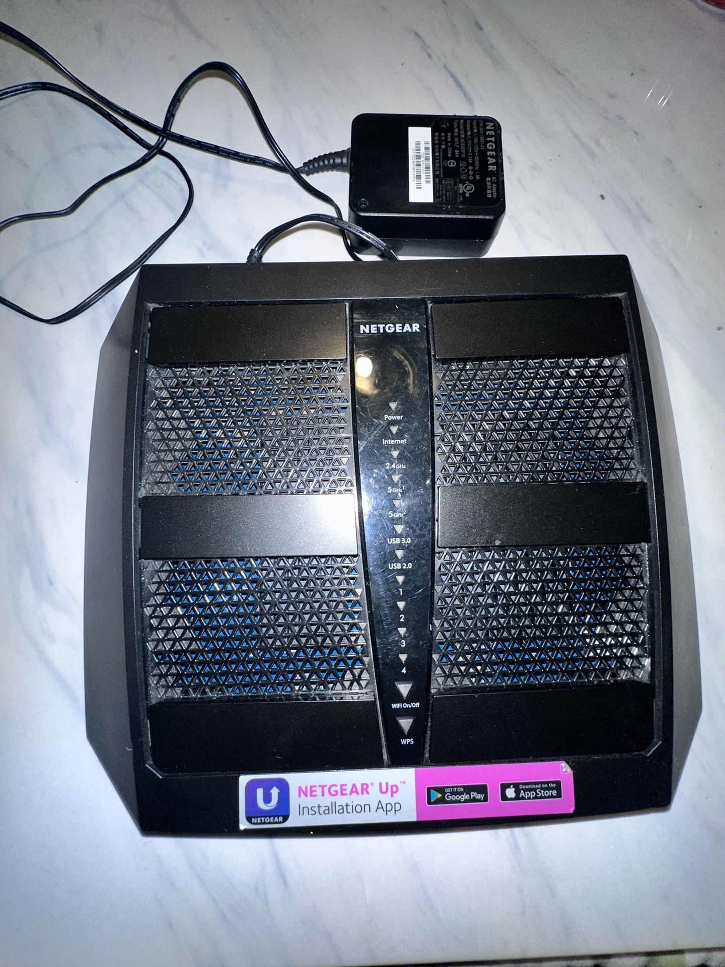 Netgear Nighthawk x6 AC3200 Tri-band wifi router R8000 - photo 2