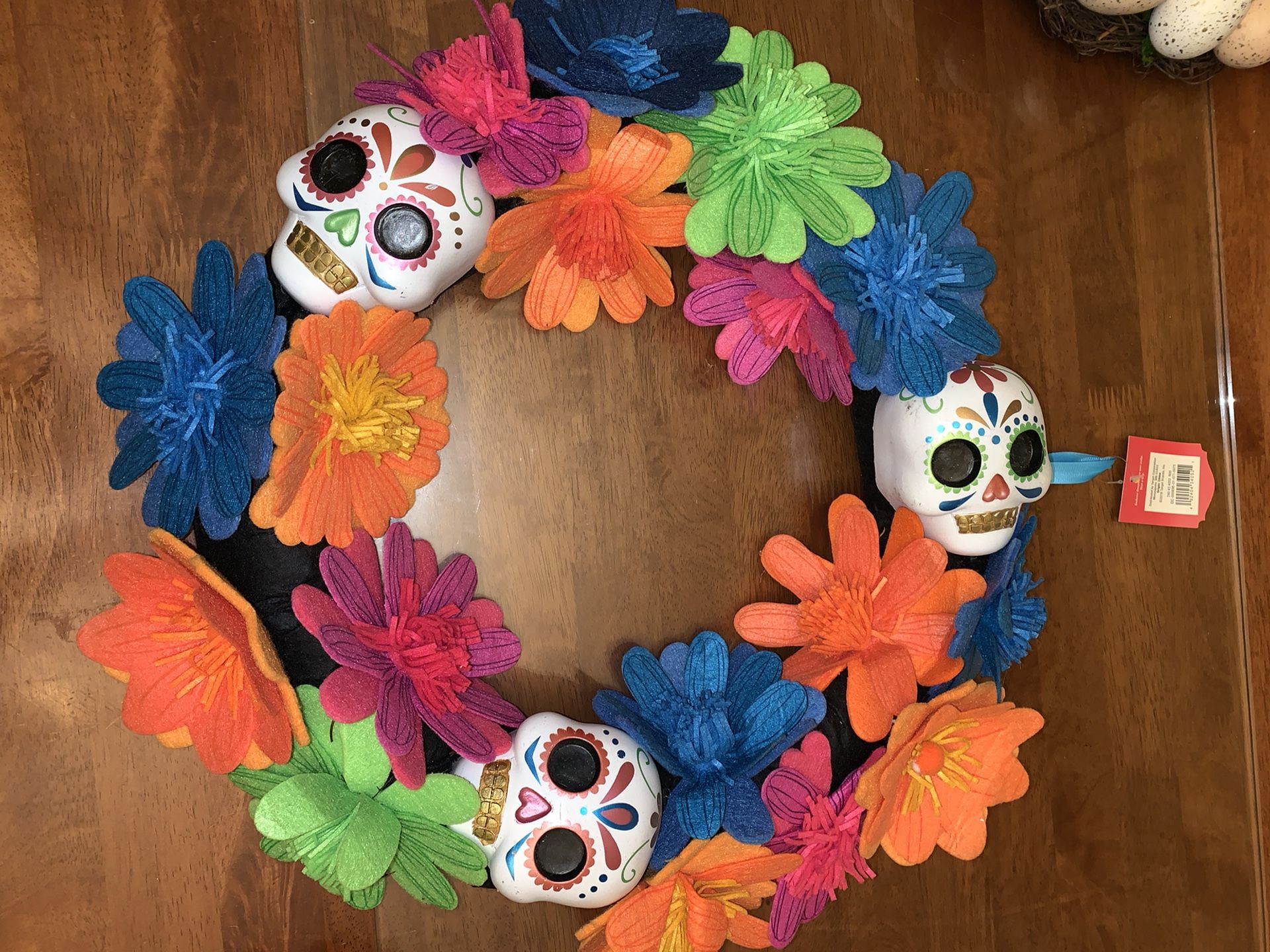 4 seasonal Colorful Wall Door wreath 16”Approx - photo 5