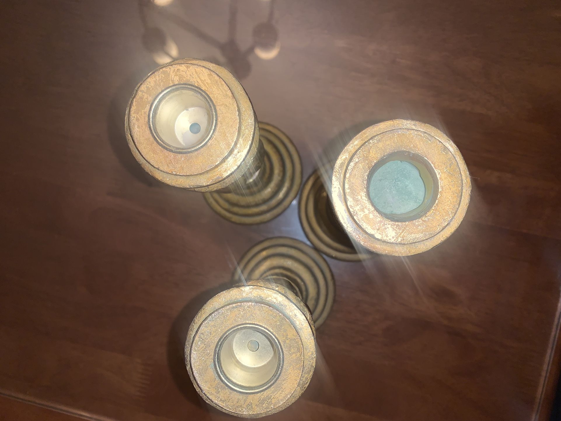Set Of 3 Candle Holders - photo 3