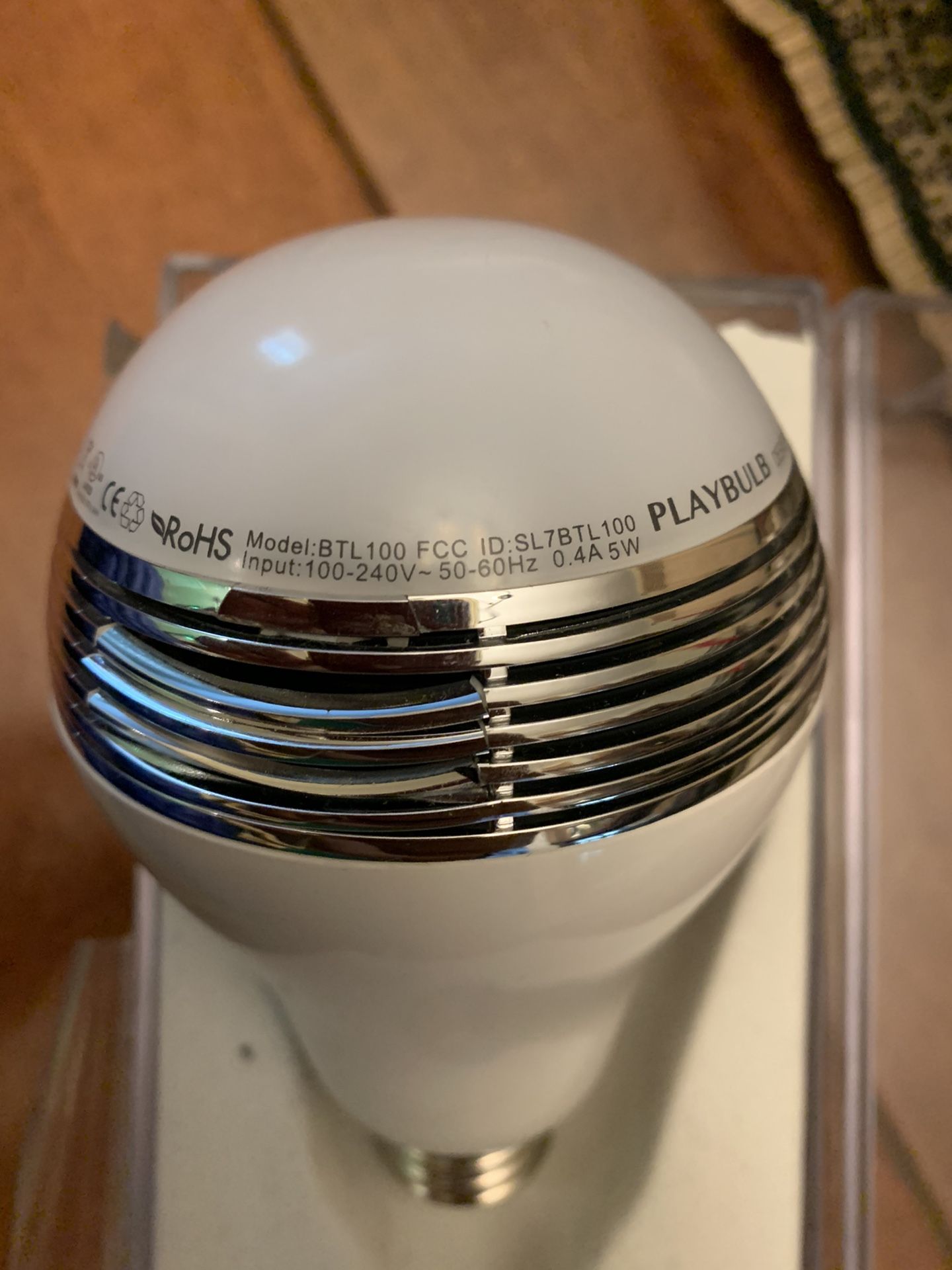 Usee 100-SR-WW PLAYBULB Bluetooth Wireless Smart LED Speaker Lig - photo 5