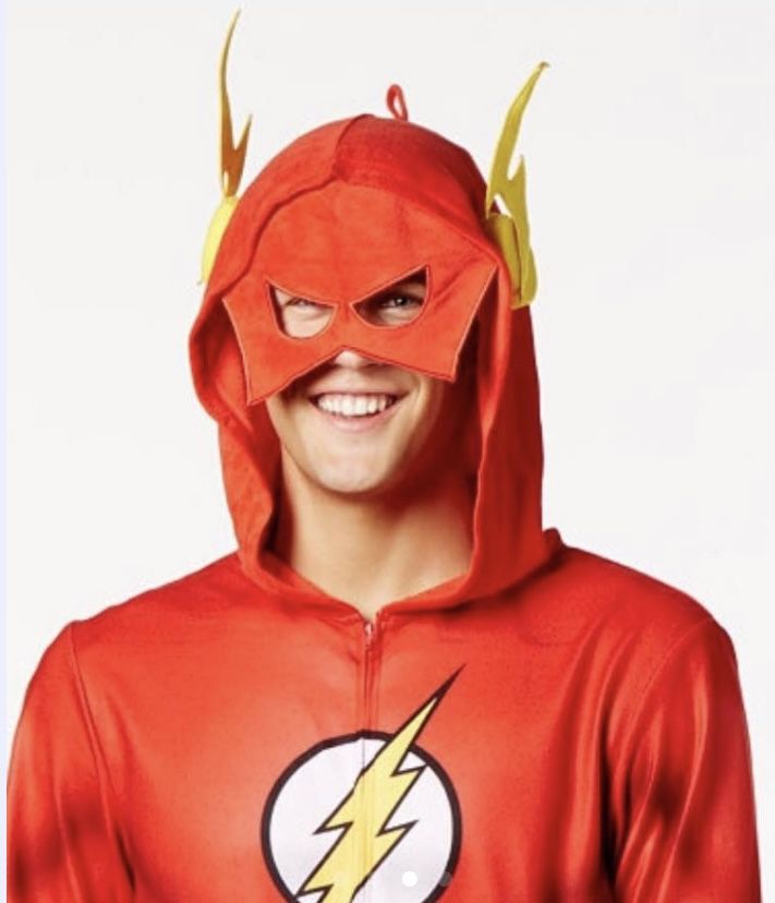 NWT The Flash Costume Jumpsuit Mens Medium New - photo 3