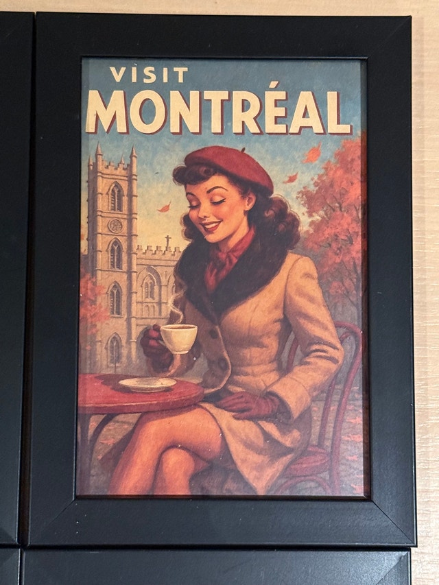 Canadian Pin-Up Travel Poster Prints - photo 2