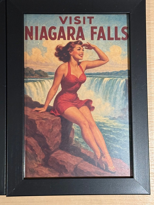Canadian Pin-Up Travel Poster Prints - photo 3