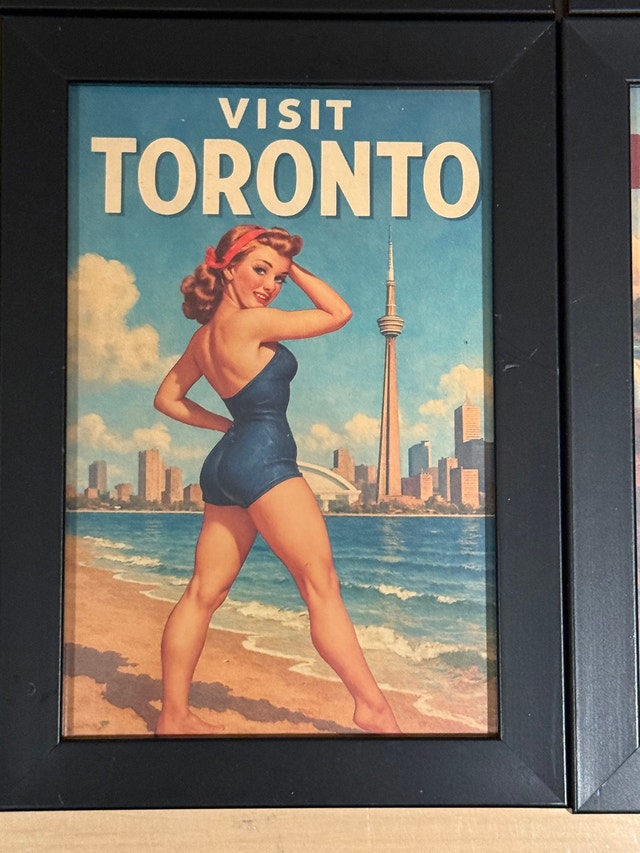 Canadian Pin-Up Travel Poster Prints - photo 4