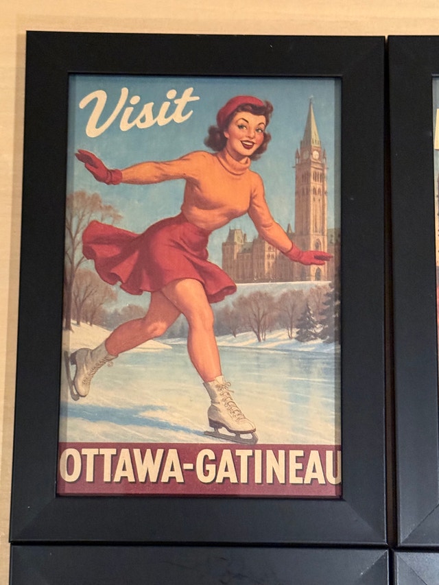 Canadian Pin-Up Travel Poster Prints - photo 5